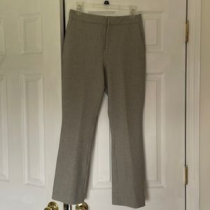 Plaid houndstooth pants.  Approx 27 inch inseam.  7 inch leg opening